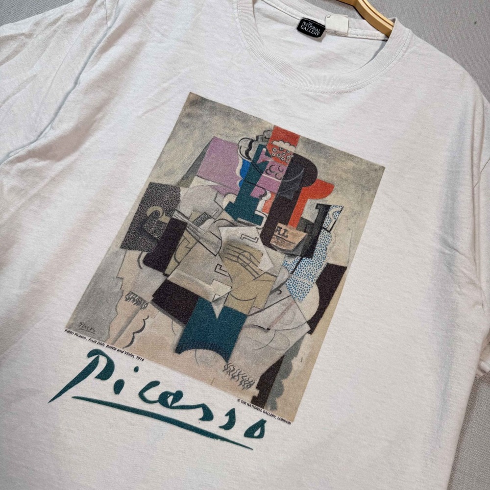 Urban Outfitters The National Gallery Picasso Graphic Tee White Small